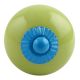 Lime Round Turquoise Fitting Ceramic Knob
